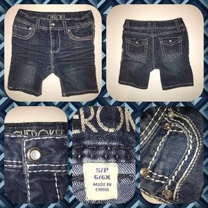 Girls 6x Cherokee Bermuda Shorts